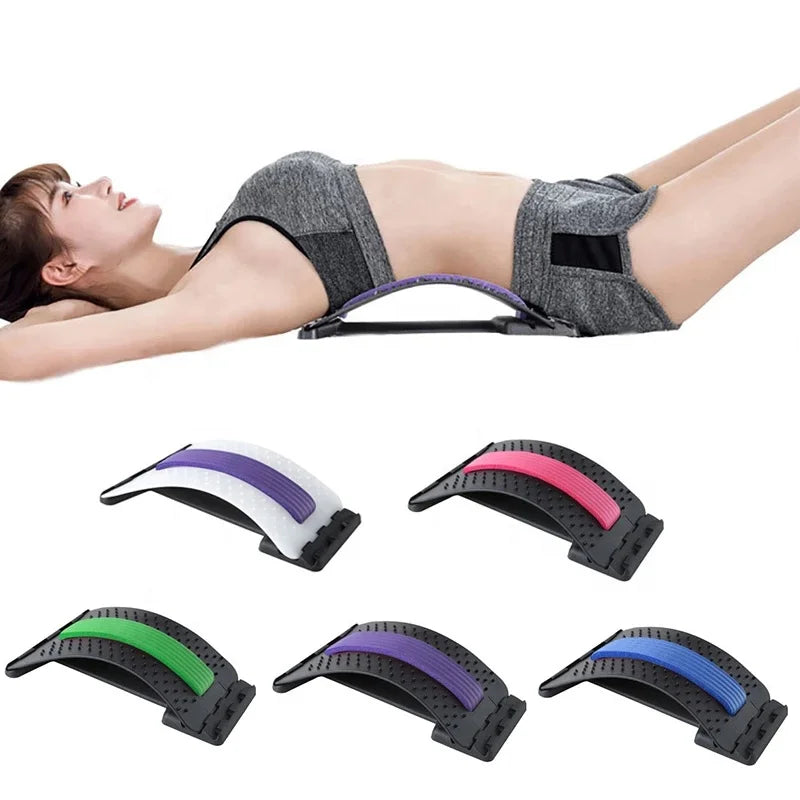 Custom Magnetic Lumbar Massage Neck Support Outdoor Sport Fitness Orthopedics Back Stretcher