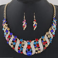 DAIHE Hot Selling Luxury Dubai Jewelry Sets Bridal Jewelry Set for Women Wedding Indian
