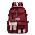Marksman Fashion Large Capacity Multi-color Waterproof Zipper Student Bag Backpack