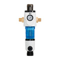 360 Degrees Rotating Interface Whole House Manual Backwash Sediment 316 Stainless Steel Reusable Water Pre Filter Pressure