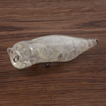 Fishing Blank Lure 6.7cm 6.9g DIY Unpainted Hard Plastic Lure ABS Unpainted Fishing Lure Blank