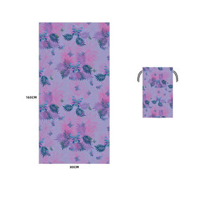 Custom Sand Free Customize Large Tie Dye Hooded pink Beach Towels