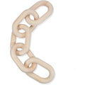 Tailai Modern Rustic Farmhouse Aesthetic Wood Chain Link Wedding Wall Decoration for Living Room for Home Decor