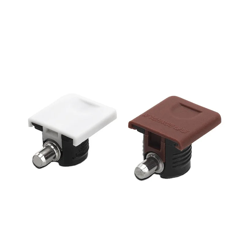 Cabinet Board Shelf Support Pins Plastic Concealed Shelf Holder Screw Shelf Supports for Furniture