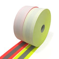 Reflective FR Fabric Fluorescent Yellow Silver Reflective Aramid Flame Retardant Tape FR Sewing Fire Resistant Reflective Tape