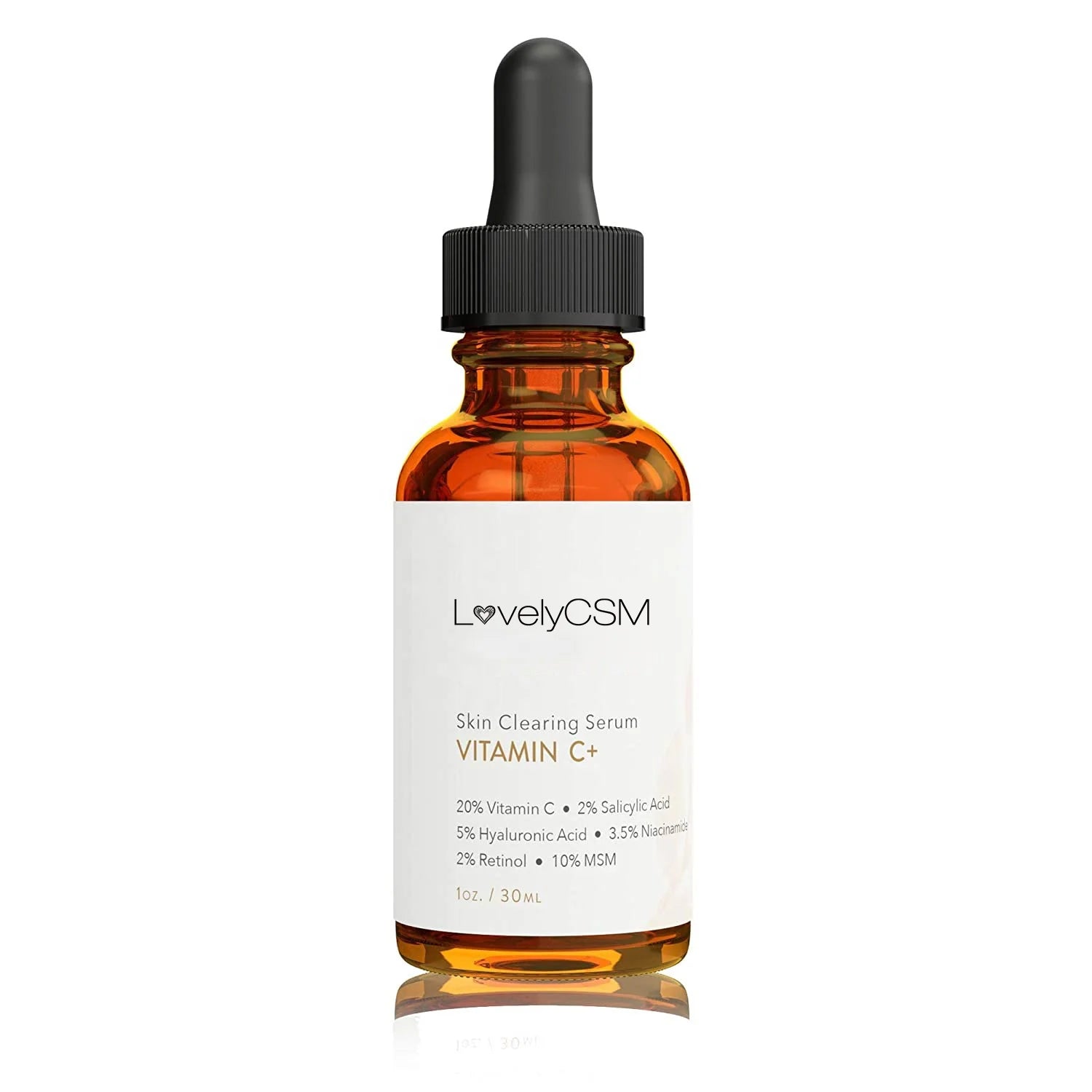 2023 New Arrival OEM Organic Herbal Vegan Liquid Vitamin C Serum 20% Hyaluronic Acid Hydrating Anti-Aging Anti-Wrinkle Facial
