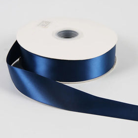 Custom Printed Gold Foil logo Silk Ribbon Roll Tape Double Gift Ribbon for Decorative Paper Box Packing Gift Satin Rope