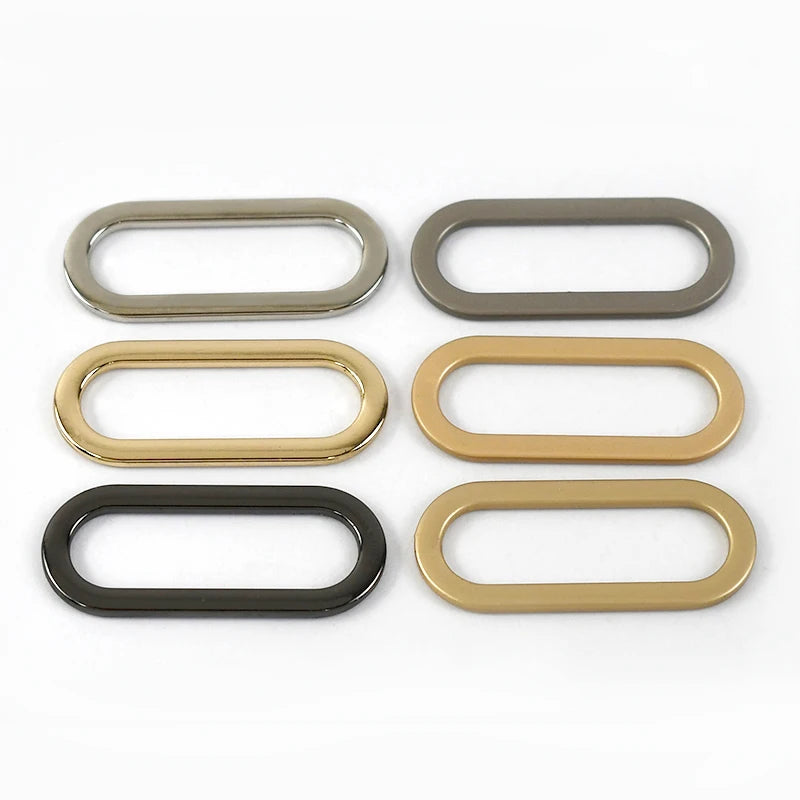 For Deepeel AP614 DIY Adjustable Buckles 20-50mm Ring Type Clothing Keyring Dog Collar Hardware Other Bag Parts Accessories