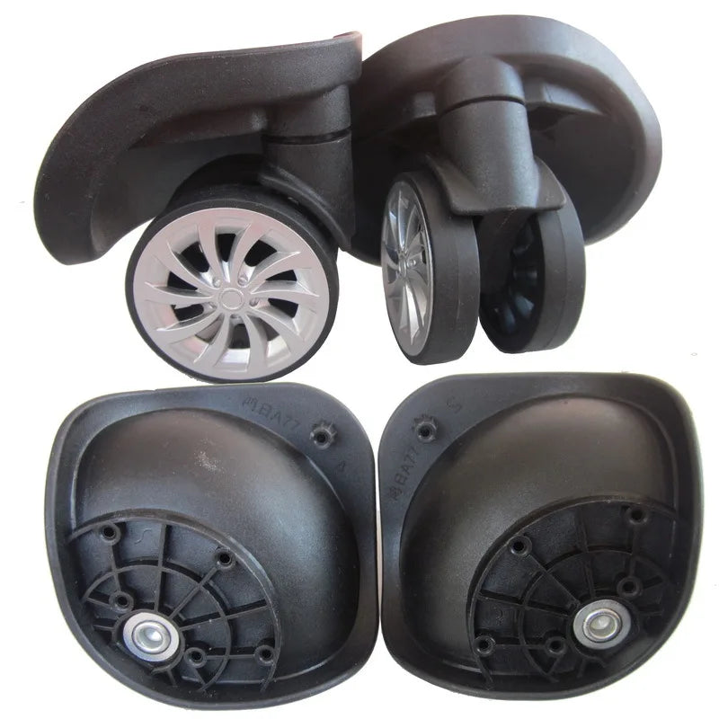 Roda Koper A77 Single Trolley Suitcase Wheel Universal Luggage Bag Wheel Replacement for Delsey Luggage Wheels