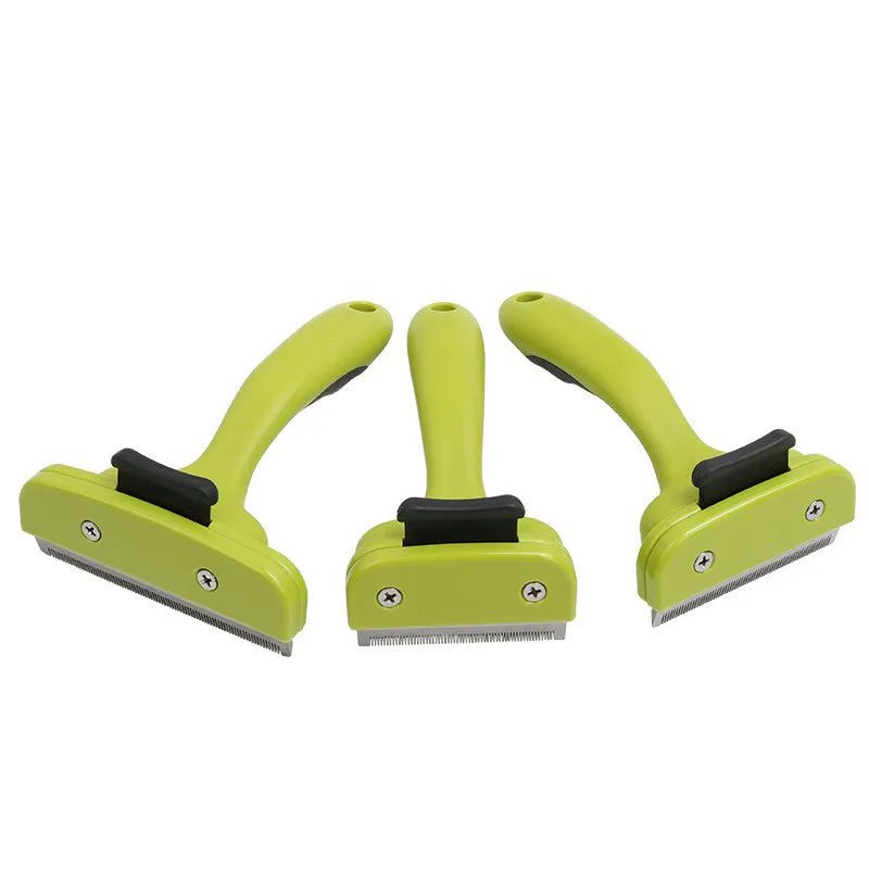 Pet Hair Removal Comb Hair Cleaning Brush Knots Mats & Loose Hair Removal Brushes for Dogs Cats Pet Grooming Comb