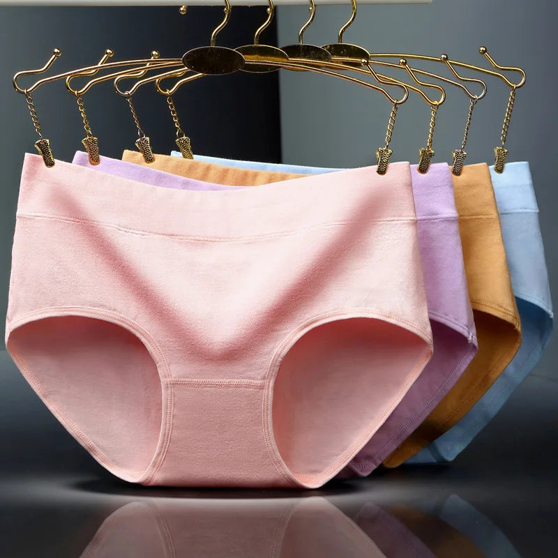 M-3XL Cotton Comfortable Panties Soft Cotton Mature Ladies Panty Women Undergarments Ladies Cotton Underwear Women