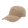 Soft Top Washed Baseball Hat Solid Colored Curved Brim and Distressed Denim Sports Hat Sunproof Fashion Baseball Hat