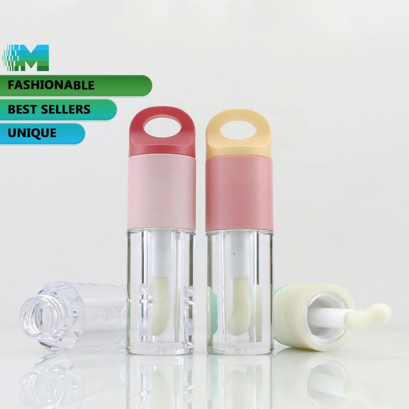 Disposable Sterile Empty Mangueira De Plastico Plastic Lip Brush Tube Bulk Order Vintage Embossed Makeup Lipstick Tube