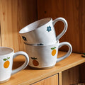 Japanese Style 300ML Vintage Coarse Pottery Coffee Cup Handmade Afternoon Tea Cup Ceramic Breakfast Water Mugs Restaurant Home