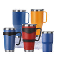 Wevi 20 oz 30 oz 40 oz Double-Walled Stainless Steel Travel Coffee Tumbler with Lid Cold Thermal Insulated Metal Mugs Tea Bulk