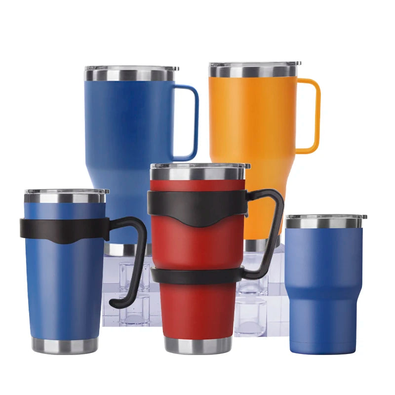 Wevi 20 oz 30 oz 40 oz Double-Walled Stainless Steel Travel Coffee Tumbler with Lid Cold Thermal Insulated Metal Mugs Tea Bulk