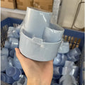 Plastic Pen Cup Desk Pen Pencil Holder Organizer with Phone Stand