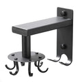 New Style Hook Space Saving Small Organization Rotating 8 Board Matte Black Kitchen Utensil Hanger