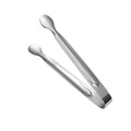 Custom Logo Mini Sugar Cube Ice Tongs Stainless Steel Premium Tongs for Bar Restaurant Party Tiny Kitchen Tongs