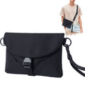Small Shoulder Crossbody  Bag for Men Women Mini Messenger Bag Wristlet Purses With Removable Straps  for Travel Work Hiking