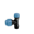 HDPE PP Compression Fitting Connection Clamp Saddle Ferrule with Metal Cutter