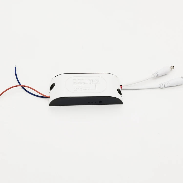 3W Led Lights 3.7V Li-ion Battery Built-in Driver Emergency Plastic Case Dual Output AC-DC