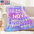 Dropshipping Sofa Couch Travel Camping 60 X 80 Inches Fleece Blanket Twin Size Grey Soft Cozy Twin Flannel Blanket for Bed