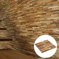 MUMU Composite Mosaic Interior Room Divider Office Partition Decorative Wooden Wall Panels for Home Bar