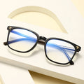 Anti-blue Light Large Face Retro Glasses Blue Light Blocking Glasses Women Eye Glasses Frames