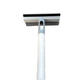 Double Sided Water Spray Window Cleaner Glass Wiper with Rubber Squeegee and Sponge Scrubber