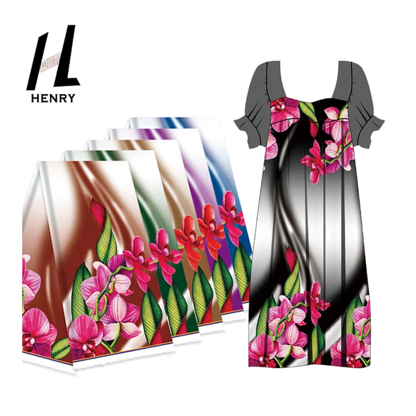 Fabric Printing Custom Factory Wholesale Price 100% Polyester Pacific Islander Style Printed Fabric for Clothes