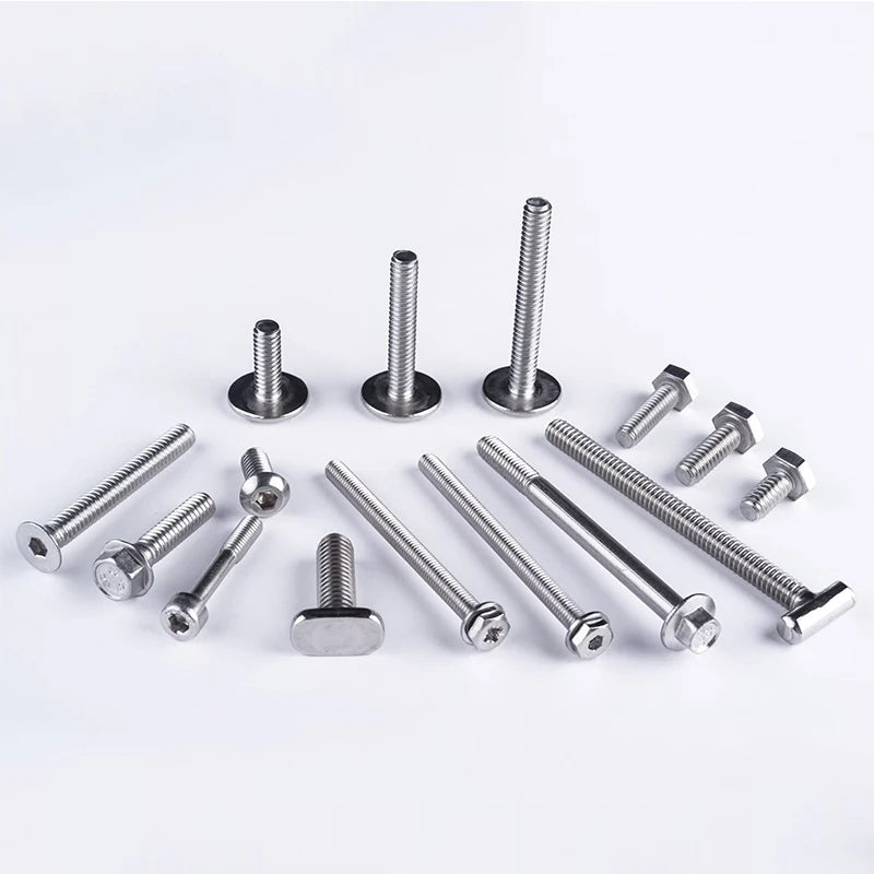 Stainless Steel Metric Recessed Hex Head Screw with Oval Option
