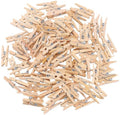 Mini Natural Wooden Clothespins Multi-Function Clothespins Photo Paper Peg DIY Wooden Pin  for Craft Clips House Decoration.