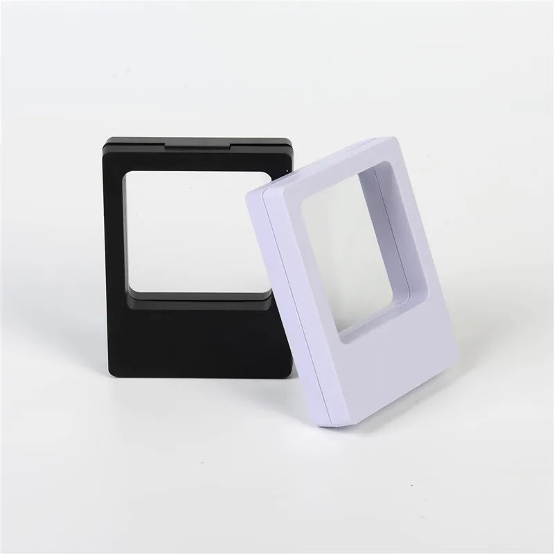 Custom Retail Display Box 7*9cm Transparent  Jewelry Case for Dropshipping & Balancing Displays