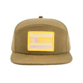 6-Panel Laser Cut Nylon Snapback Caps Unisex Big Patch with 6 Holes Sporty Street Style Party Travel for Outdoor Performance