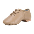 EU and US in Stock Supple Leather Traditional  Oxford Lace up Unisex Jazz Shoe for Women and Men's Dance Shoes