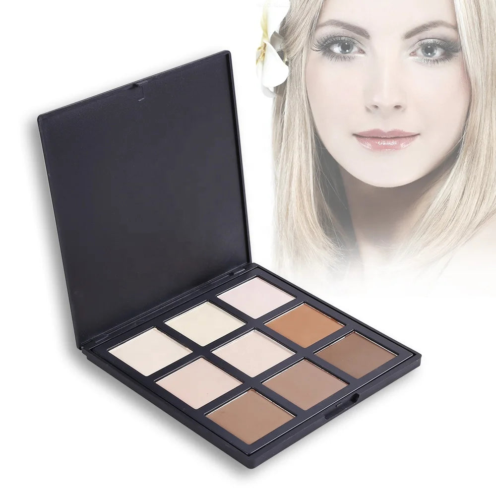 Make Own Brand Long Lasting Pressed Powder Foundation Private Label