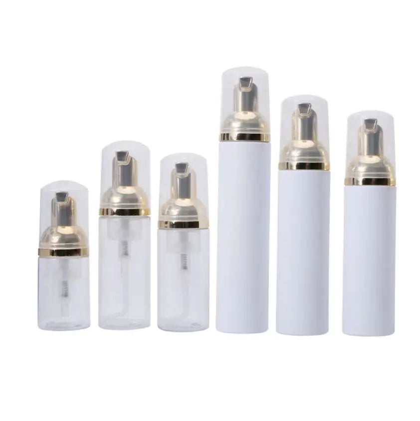 Available Stocks Foam Pump Bottle Hand Soap Cleansing Foam Gold Foam Pump Bottle Various Capacity