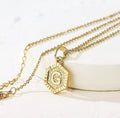 BMZ 2026 New Vintage Love Real Wholesale-price 26 Initial Letters Almost Same Best Quality Gold Filled Necklace Pendant