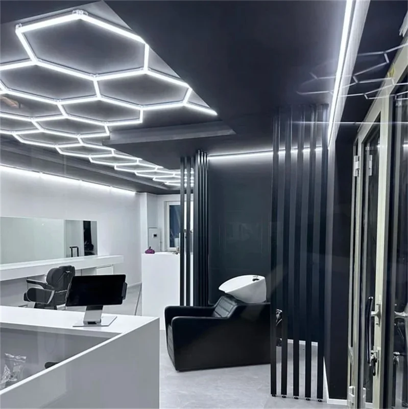 Factory High Quality Hanging Led Ceiling Light Led Strip Light Indoor for Garage Inspection Working Light