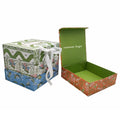 Custom Printed Handmade Luxury Rigid  Magnetic Closure Gift Box Clothing Shoe Folding Packaging Paper Boxes