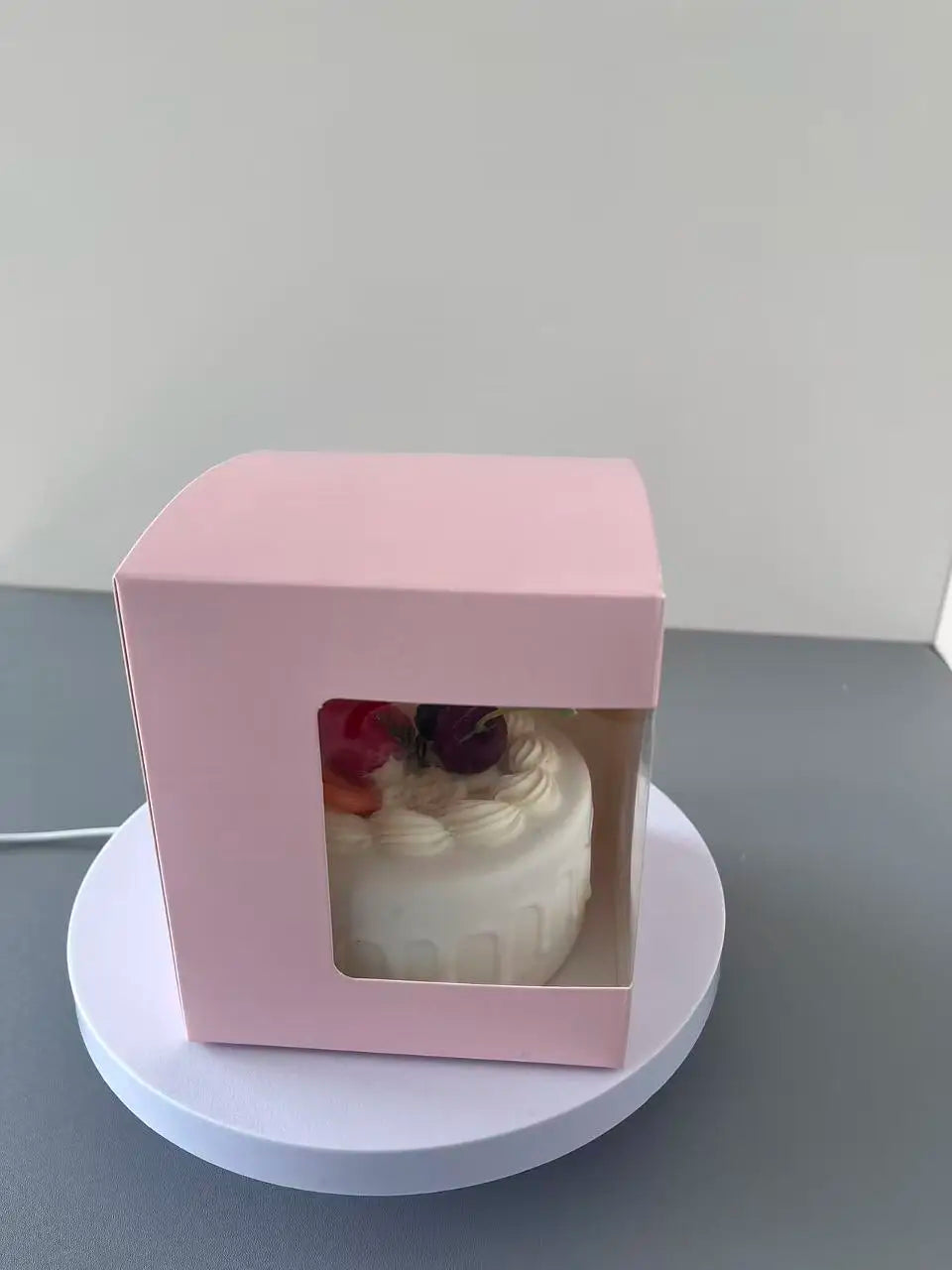Hot Sale Dessert Cake Packaging Box Pink Cake Bakery Boxes