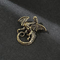 Light Luxury Men's Alloy Suit Crown Lion Brooch Wedding Engagement Gift Costume Accessories Eagle Deer Head Host