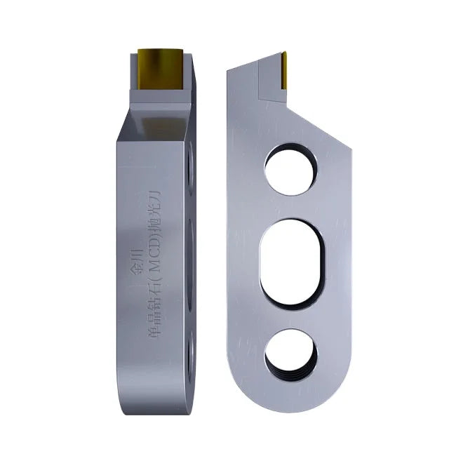 Jinchuan CVD Endmill Router Bit OEM/ODM Customizable MCD Polishing Cutter with Yellow Coating 55HRC for Acrylic/PVC Milling Tool