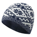 New Slouchy Chunky Knitted Designer Inspired Australian Wool Men's Hats with Bouncy Custom Made Adult Jacquard Beanie for Beach