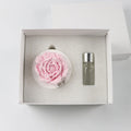 Wholesale Stocked Home Decoration Scented Ceramic Aromatherapy Air Freshener Porcelain Flower Fragrance Essential Oil Diffuser