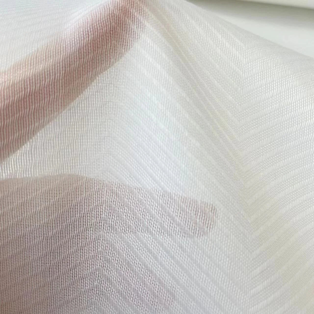 Wholesale Cheap Price Solid Color Sheer Voile Curtain Fabric Hotel Home Decoration Fabric
