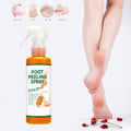 Private Label Dead Skin Removal Foot Exfoliate Peel Off Spray Callus Moisturizes Soften Feet Balm for Dry Cracked Heels