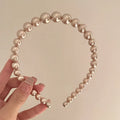IVANHOE Wholesale Luxury Pearl Bead Headband Handmade Fashion Full Accessories Elegant Girl Headband