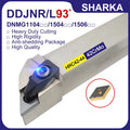 SHARKA DDJNR1616 DDJNR2020 DDJNR3232 Turning Tool DDJNR DDJNL 20 25 32 40MM Lathe Tool Holder for Dnmg11 Dnmg1504 1506